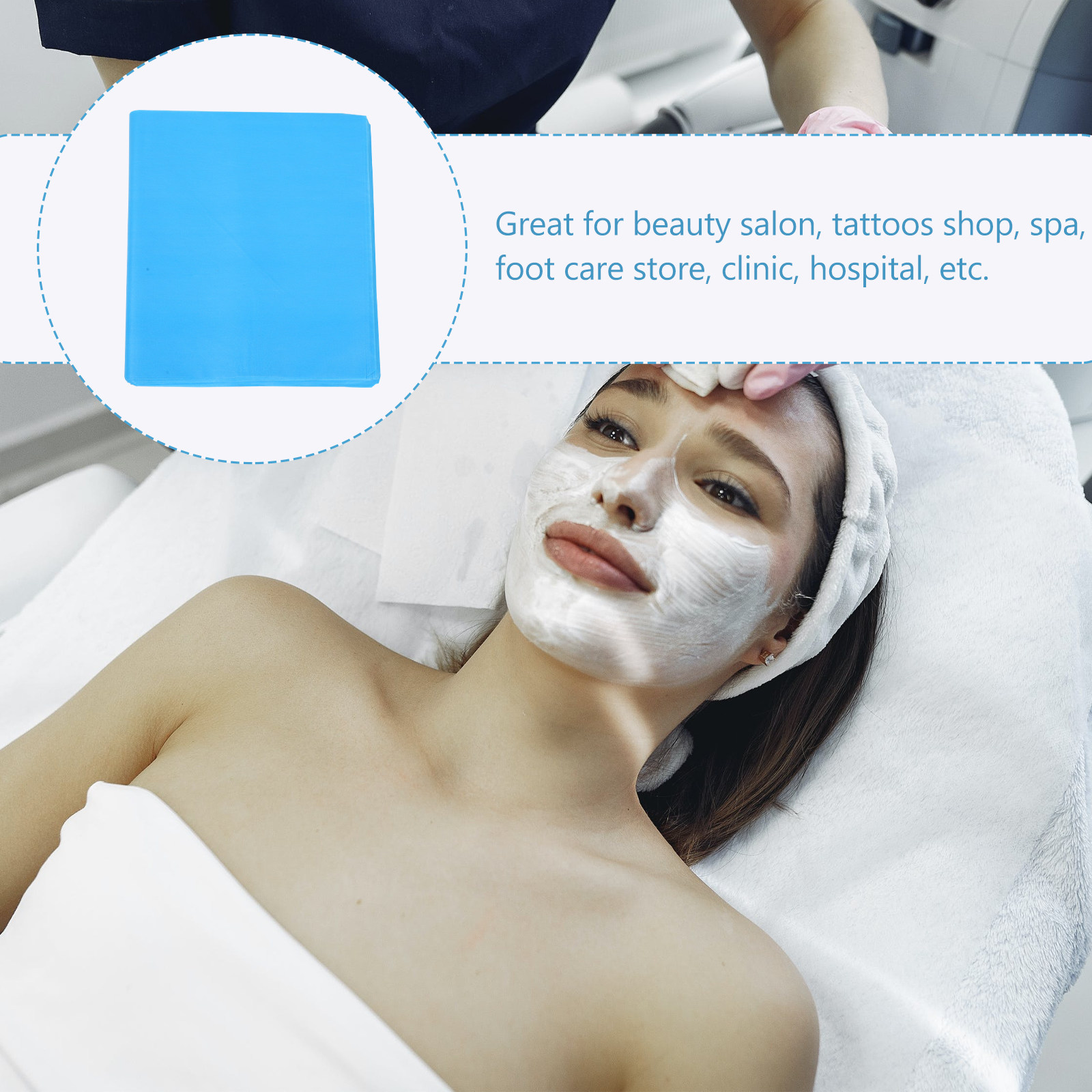 100 Sheets Disposable Foot Tow - Spa Towel 评论和价格