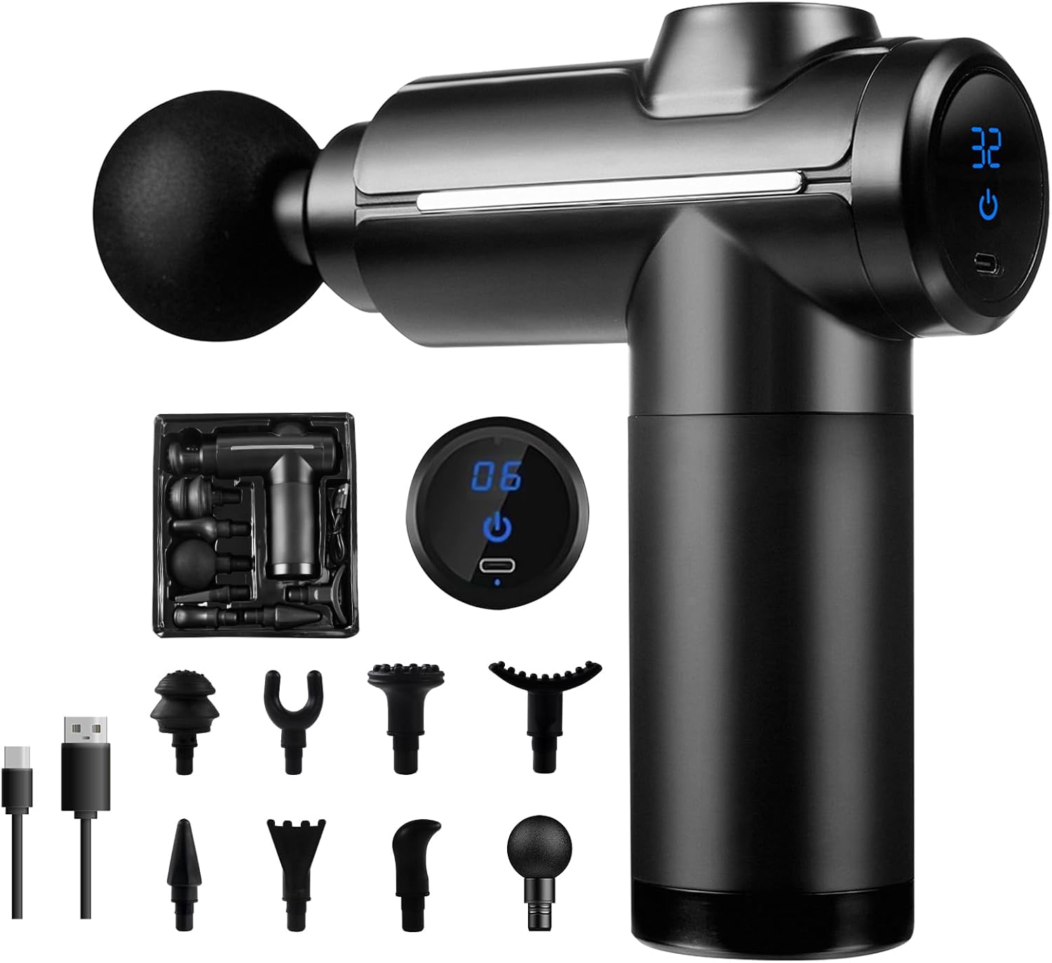 Massage Gun Deep Tissue Muscle - Massage Gun 评论和价格