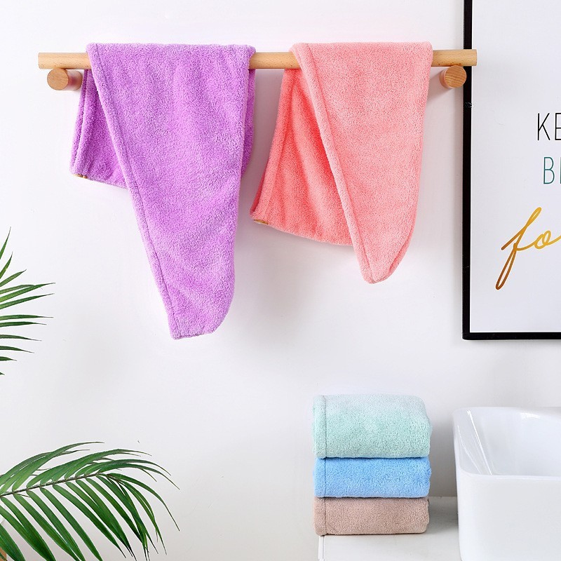Women Long Hair Quick-Dry Hair - Spa Towel 评论和价格