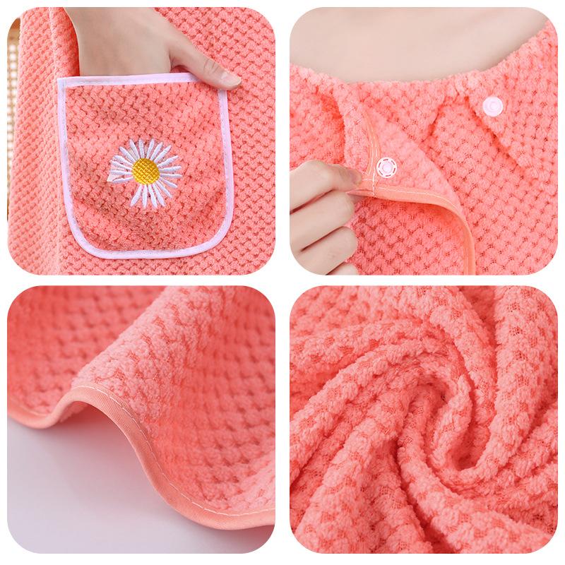 [1Pcs Wearable Bath Towel Dres - Spa Towel 评论和价格