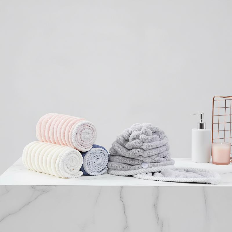 Microfiber Dry Hair Cap for Wo - Spa Towel 评论和价格