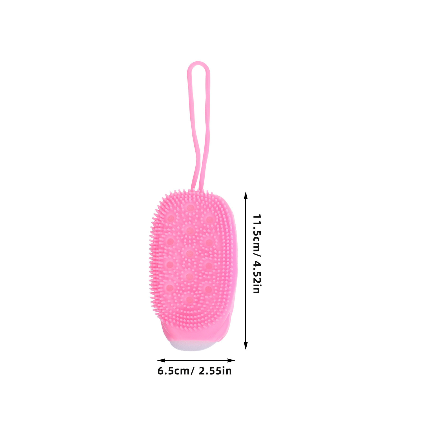 3Pcs Silicone Shower Brush Dua - Body Brush 评论和价格