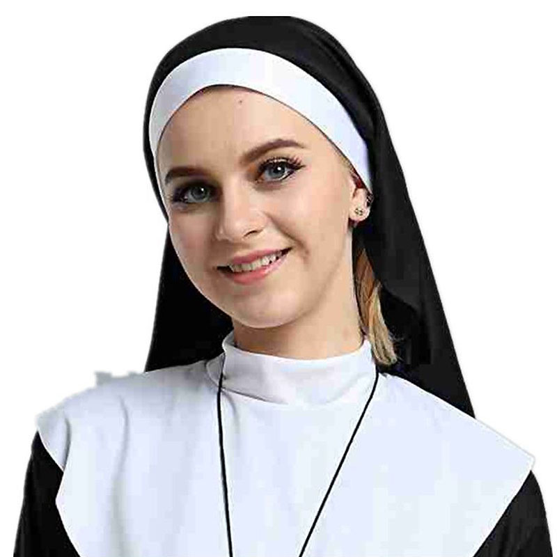 Halloween Costume Women Nun Co - Bathrobe 评论和价格